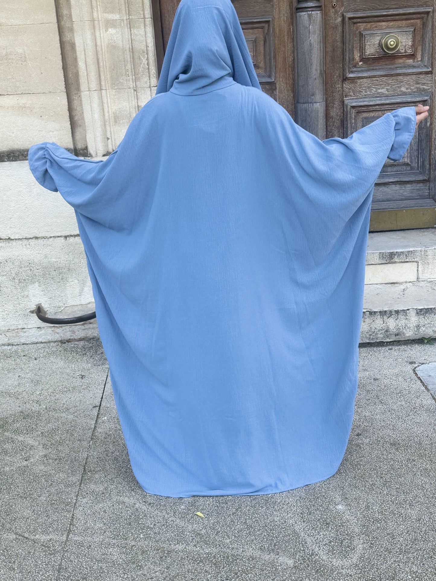 Abaya avec voile intégré